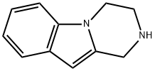 1,2,3,4-四氢吡嗪并[1,2-A]吲哚, 41838-39-5, 结构式