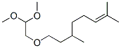 8-(2,2-dimethoxyethoxy)-2,6-dimethyloct-2-ene Structure