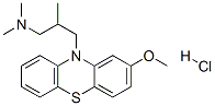 Methotrimeprazine hydrochloride, 4185-80-2, 结构式