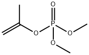 异丙烯基磷酸二甲盐, 4185-82-4, 结构式