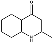 2-甲基-八氢-喹啉-4-酮, 41854-83-5, 结构式