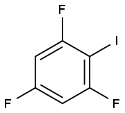 2,4,6-TRIFLUOROIODOBENZENE Struktur