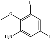 Benzenamine, 3,5-difluoro-2-methoxy- (9CI) Structure