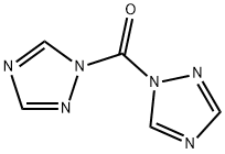 1,1'-Carbonyl-di(1,2,4-triazole) Struktur