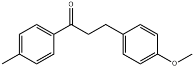 3-(4-METHOXYPHENYL)-4'-METHYLPROPIOPHENONE Struktur