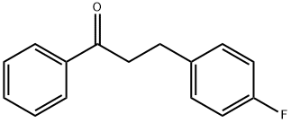 3-(4-FLUOROPHENYL)PROPIOPHENONE Struktur