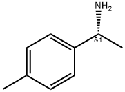 (R)-(+)-1-(p-トリル)エチルアミン 化学構造式