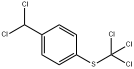 P-TRICHLOROMETHYLTHIOBENZAL CHLORIDE,4187-61-5,结构式