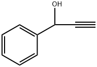 (+/-)-1-苯基-2-丙炔-1-醇,4187-87-5,结构式