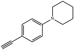 4'-N-PIPERIDINOPHENYL ACETYLENE Structure