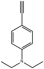 4'-DIETHYLAMINOPHENYL ACETYLENE Structure