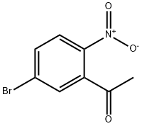 5'-ブロモ-2'-ニトロアセトフェノン 化学構造式