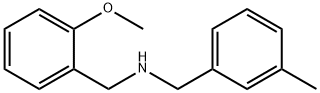 (2-メトキシベンジル)(3-メチルベンジル)アミン HYDROBROMIDE 化学構造式