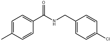 N-(4-Chlorobenzyl)-4-MethylbenzaMide, 97% Structure