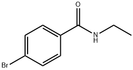 N-乙基-4-溴苯甲酰胺 结构式