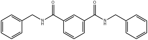 1,3-BenzenedicarboxaMide, N,N'-bis(phenylMethyl)-,41882-29-5,结构式