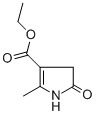2-METHYL-5-OXO-4,5-DIHYDRO-1H-PYRROLE-3-CARBOXYLIC ACID ETHYL ESTER Structure