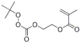 メタクリル酸2-(tert-ブチルペルオキシカルボニルオキシ)エチル 化学構造式