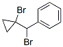 [(1-Bromocyclopropyl)bromomethyl]benzene Struktur