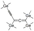 3,4-Pentadien-1-yne-1,3-diyl-5-ylidenetetrakis(trimethylgermane) Structure