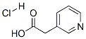 3-PyridYlAceticAcidHydrochloride Struktur