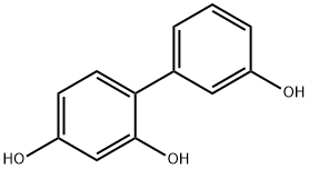 [1,1'-biphenyl]-2,3',4-triol Struktur
