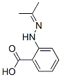 Benzoic acid, 2-[(1-methylethylidene)hydrazino]- (9CI) 结构式