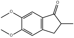 5,6-DIMETHOXY-2-METHYL-INDAN-1-ONE Struktur