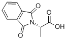 (S)-2-フタルイミジルプロピオン酸 化学構造式