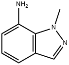 7-アミノ-1-メチル-1H-インダゾール 化学構造式