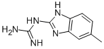 Guanidine, (5-methyl-1H-benzimidazol-2-yl)- (9CI) Structure
