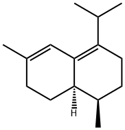 (1R,8aR)-1,2,3,7,8,8a-Hexahydro-1,6-dimethyl-4-isopropylnaphthalene Structure