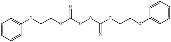 ペルオキシ二炭酸ビス(2-フェノキシエチル) 化学構造式