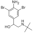 ブロモブテロール 化学構造式