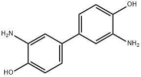 3,3'-DIAMINO-4,4'-DIHYDROXYBIPHENYL; >97% 结构式