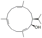 (1R,2E,6E,10E,14S)-3,7,11-Trimethyl-14-isopropylcyclotetradeca-2,6,10-trien-1-ol|