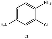 2,3-ジクロロ-p-フェニレンジアミン 化学構造式