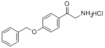 2-AMINO-4'-BENZYLOXYACETOPHENONE HYDROCHLORIDE|2-氨基-4'-苄氧基苯乙酮盐酸盐