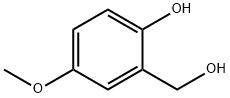 2-HYDROXY-5-METHOXYBENZYL ALCOHOL Structure
