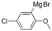 5-Chloro-2-MethoxyphenylMagnesiuM broMide, 0.50M in 2-MeTHF Structure