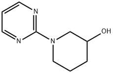 1-(2-Pyrimidinyl)-3-piperdinol Struktur