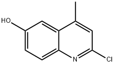 2-CHLORO-4-METHYL-QUINOLIN-6-OL 结构式
