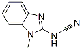 Cyanamide, (1-methyl-1H-benzimidazol-2-yl)- (9CI) 结构式