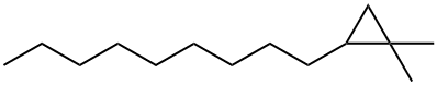 1,1-Dimethyl-2-nonylcyclopropane 结构式