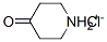 4-oxopiperidinium chloride Structure