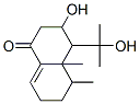 3,4,4a,5,6,7-Hexahydro-3-hydroxy-4-(1-hydroxy-1-methylethyl)-4a,5-dimethylnaphthalen-1(2H)-one Structure