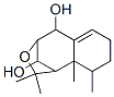 1,2,4,5,7,8,9,9a-Octahydro-2,2,9,9a-tetramethyl-1,4-methano-3-benzoxepine-5,10-diol,41988-43-6,结构式