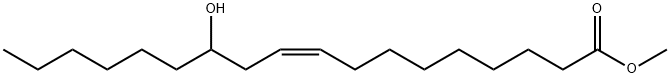 ヒマシ脂肪酸メチル 化学構造式