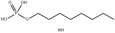 りん酸水素オクチル=カリウム 化学構造式