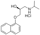 (S)-盐酸普萘洛尔 结构式